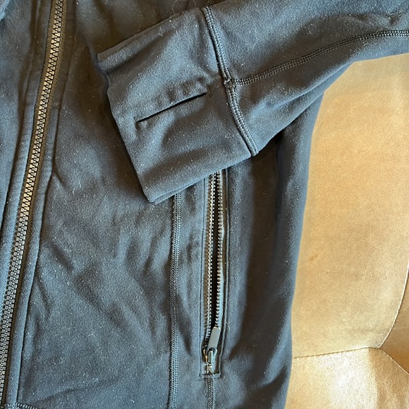 Lululemon Define Black Zip Up Jacket - Sz 12 - Picture 6 of 10